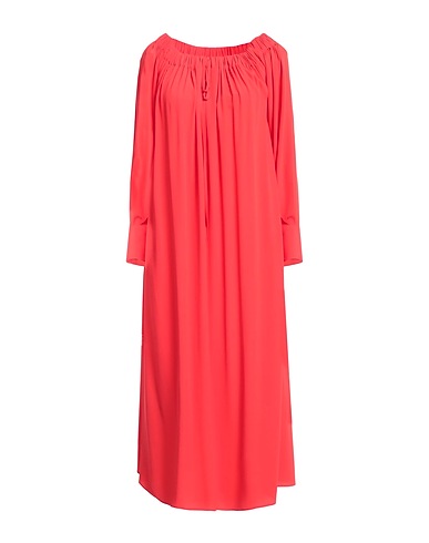 JUCCA Платье миди 69% Ацетат, 31% Шелк