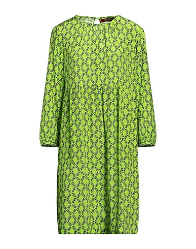 MAX MARA STUDIO Midi dress Green 100% Silk