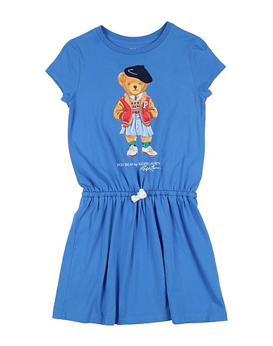 POLO RALPH LAUREN Vestido 
Polo Bear Cotton Jersey Dress Azul profundo 100% Algodón