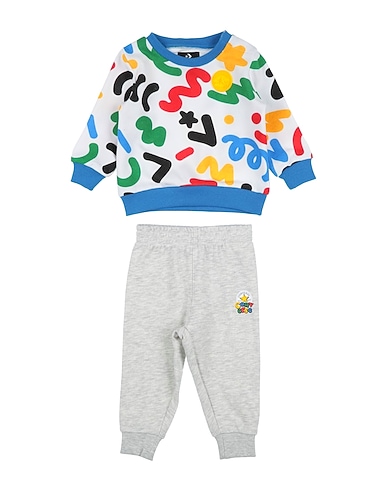 CONVERSE Baby co-ord CNVB SQUIGGLE AOP CREW SET
60% Cotton, 40% Polyester