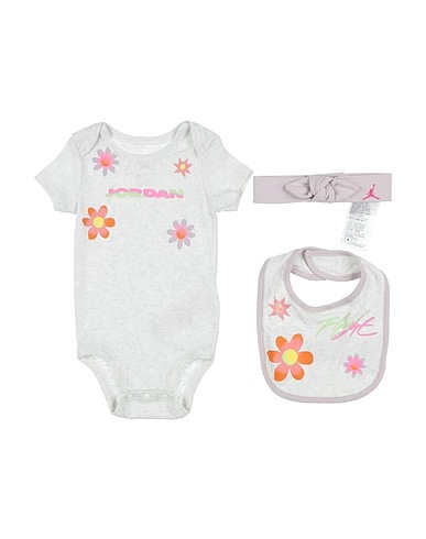 JORDAN Baby-Set GIRLS DELORIS PC SET
 Hellgrau 60% Baumwolle, 37% Polyester, 3% Elastan