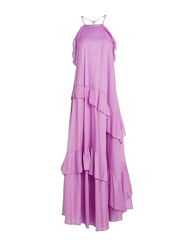 KAOS Vestito lungo Lilla 100% Cotone