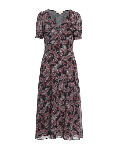 MICHAEL MICHAEL KORS Midi dress Black 55% Recycled polyester, 45% Polyester