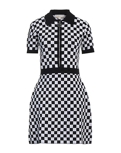 MICHAEL MICHAEL KORS Short dress Black 78% Recycled viscose, 17% Polyester, 3% Other Fibres, 2% Elastane
