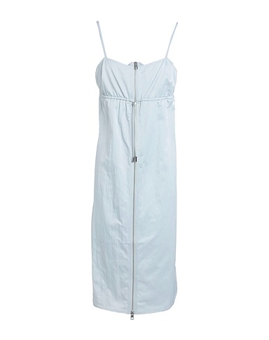 CALVIN KLEIN JEANS Vestito estivo Grigio chiaro 60% Poliestere, 40% Poliammide