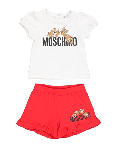 MOSCHINO BABY Baby co-ord  Off white 95% Cotton, 5% Elastane