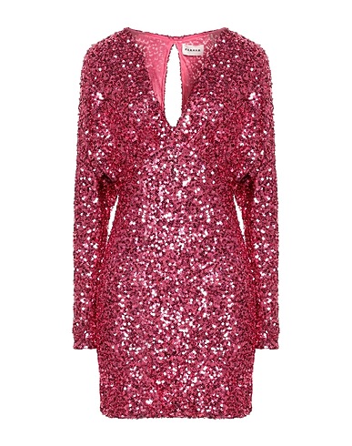 P.A.R.O.S.H. Sequin dress Fuchsia 97% Polyester, 3% Elastane