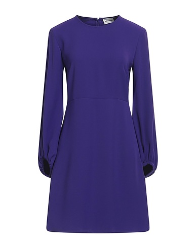 P.A.R.O.S.H. Vestito corto Viola 100% Poliestere