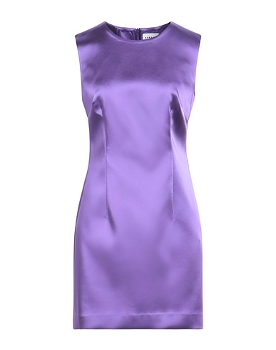 P.A.R.O.S.H. Minivestido Malva 48% Acetato, 45% Poliamida, 7% Elastán