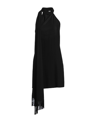VICOLO Sheath dress Black 96% Polyester, 4% Elastane