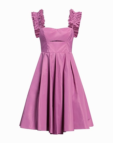 PINKO Midi dress Purple 100% Polyester