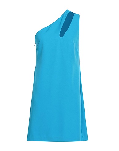 P.A.R.O.S.H. Sheath dress Turquoise 97% Polyester, 3% Elastane