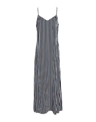 TOMMY HILFIGER Langes Kleid Nachtblau 100% Viskose