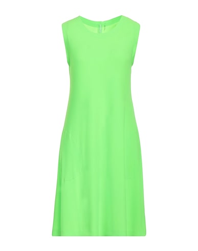 NORMA KAMALI Midi-Kleid Limettengrün 95% Polyester, 5% Elastan