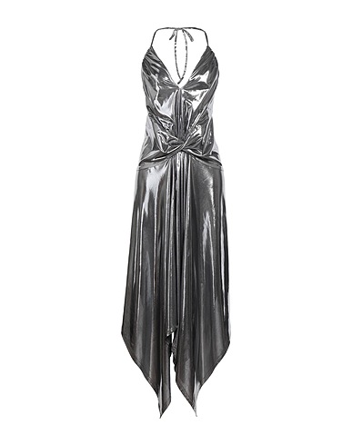 ALEXANDRE VAUTHIER Long dress Silver 95% Polyester, 5% Elastane