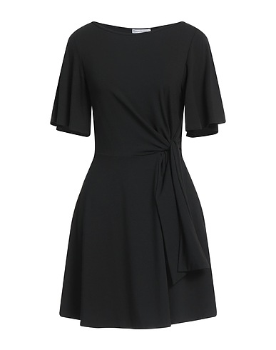 PATRIZIA PEPE Short dress Black 92% Viscose, 8% Elastane