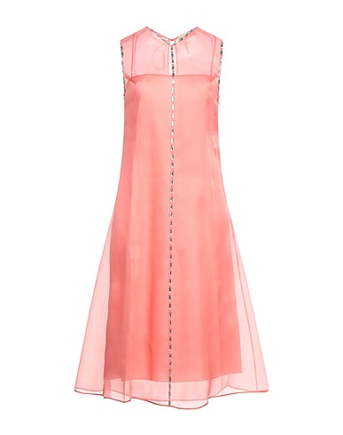 PUCCI Midi dress Salmon pink 100% Silk