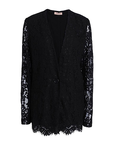 TWINSET Blazers 47% Viscose, 28% Polyamide, 25% Cotton