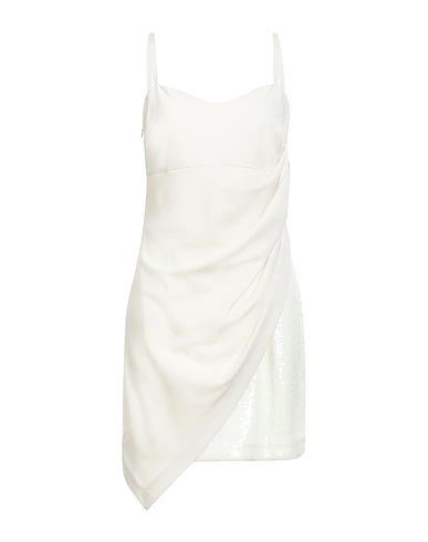 ACTITUDE by TWINSET Sheath dress Off white 67% Polyester, 30% Viscose, 3% Elastane