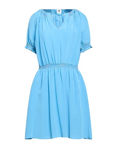 M MISSONI Short dress Light blue 100% Silk
