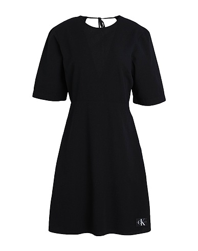 CALVIN KLEIN JEANS Short dress Black 100% Cotton