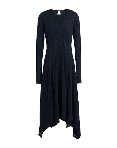 HIGH Midi dress TECH Midnight blue 95% Nylon, 5% Elastane