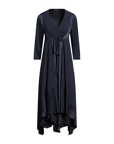 HIGH Vestito midi TECH Blu notte 100% Poliestere