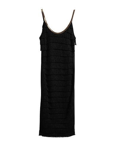 BURBERRY Midi dress Black 98% Viscose, 2% Elastane, Polyamide