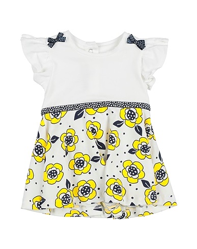 CHICCO Vestido para bebé  White 95% Cotton, 5% Elastane