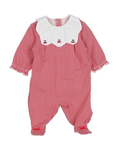 CHICCO Baby jumpsuit  Red 95% Cotton, 5% Elastane
