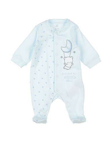 CHICCO Strampelanzug für Babys Himmelblau 100% Baumwolle