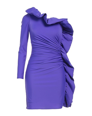 P.A.R.O.S.H. One-shoulder dress Purple 80% Polyamide, 20% Elastane