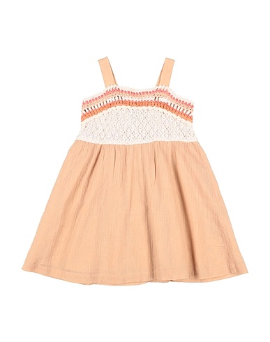 CHICCO Dress Beige 100% Cotton