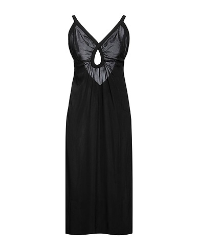 RÓHE Midi dress Black 100% Viscose
