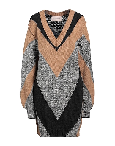 CIRCUS HOTEL Mini dresses 65% Acrylic, 25% Wool, 10% Alpaca wool, Polyester, Polyamide