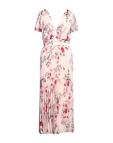 LIU •JO Long dress ROSA CHIARO 100% Polyester