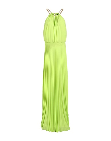 CRISTINAEFFE Vestito lungo Verde lime 100% Poliestere