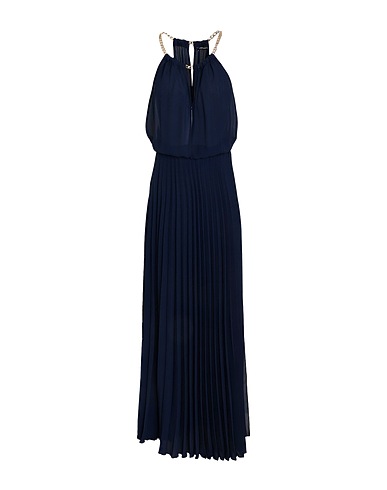 CRISTINAEFFE Long dress Midnight blue 100% Polyester