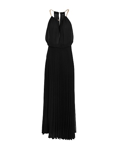 CRISTINAEFFE Long dress Black 100% Polyester