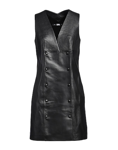 KARL LAGERFELD Short dress 100% Lambskin