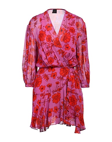 PINKO Short dress Purple 100% Viscose