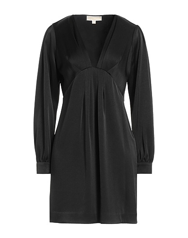 MICHAEL MICHAEL KORS Short dress Black 82% Triacetate, 18% Polyester