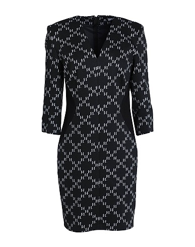 KARL LAGERFELD Robe courte 44% Polyester, 30% Polyamide, 24% Viscose, 2% Élasthanne