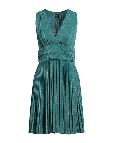 PINKO Pleated dress 66% Viscose, 15% Metallic fiber, 14% Polyamide, 5% Elastane