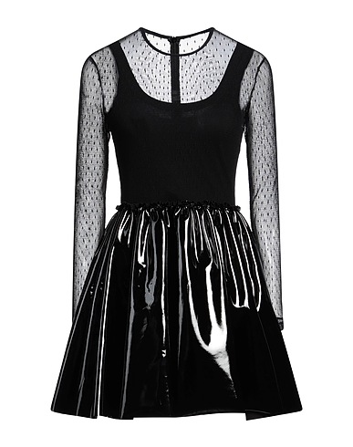 REDValentino Short dress Black 100% Polyamide, Polyester, Elastane, Polyurethane