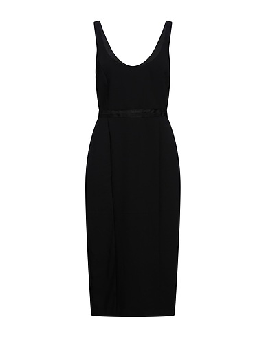 PINKO Midi dress Black 100% Polyester, Viscose