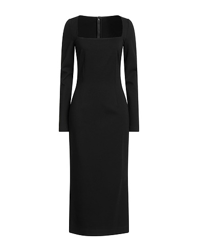 DOLCE&GABBANA Tubino Nero 67% Viscosa, 28% Poliammide, 5% Elastan