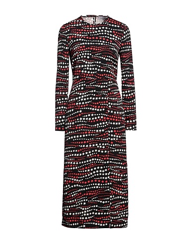 REDValentino Midi dress Black 100% Polyester