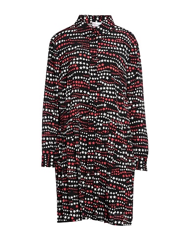 REDValentino Shirt dress Black 100% Polyester