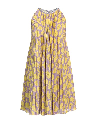 M MISSONI Pleated dress Lilac 84% Polyester, 16% Polyamide